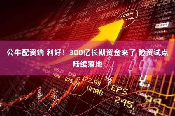 公牛配资端 利好！300亿长期资金来了 险资试点陆续落地