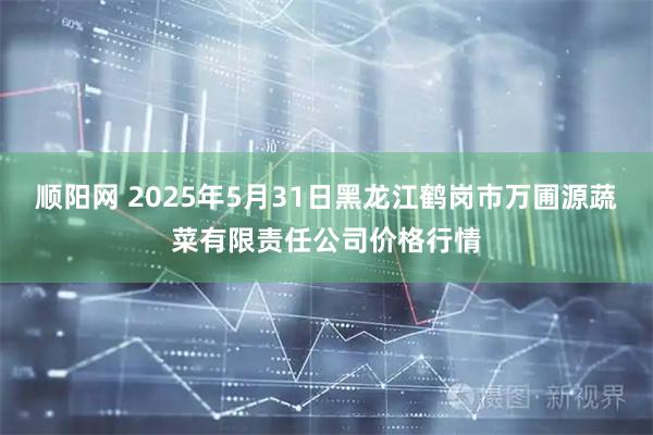 顺阳网 2025年5月31日黑龙江鹤岗市万圃源蔬菜有限责任公司价格行情