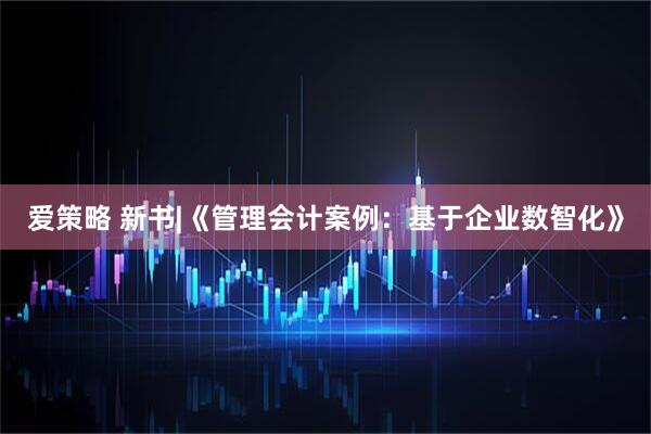 爱策略 新书|《管理会计案例：基于企业数智化》