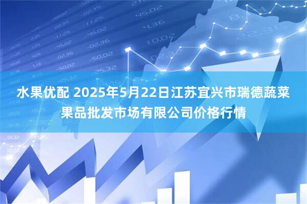 水果优配 2025年5月22日江苏宜兴市瑞德蔬菜果品批发市场有限公司价格行情